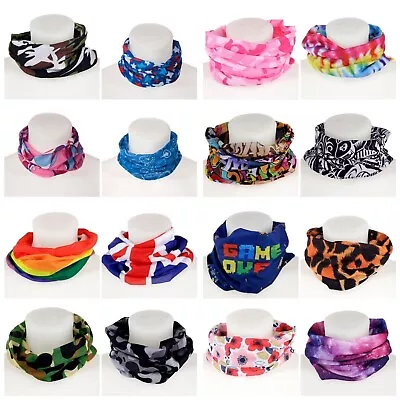 Neck/Face Warmer Mask Balaclava Scarf Bandana Cycling Runner Biker Tube Snood • £3.99