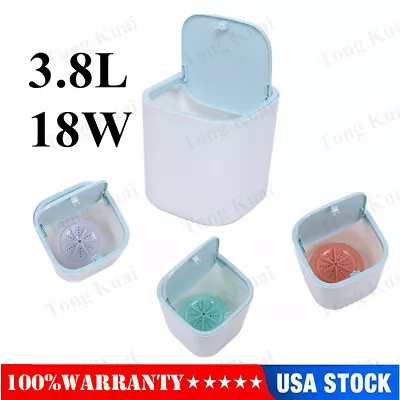 Mini Washing Machine Compact Rotating Laundry Washer Portable Travel Camping USB • $15