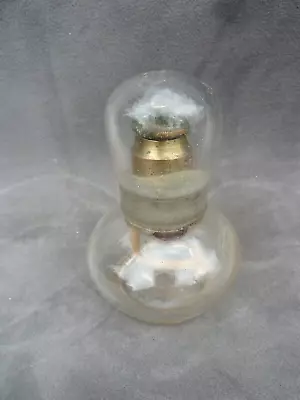 Vintage Oil Burner (medical) Used By A District Nurse Glass Oil Lamp & Top • £4