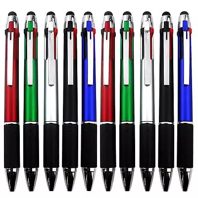 MiSiBao 4-Color Ballpoint Pen Multi Colored Pens In Stylus Pens For Touch Scr... • $15.32