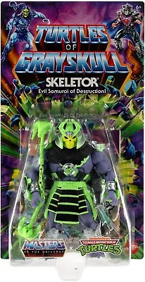 Masters Of The Universe Origins Turtles Of Grayskull Skeletor Posable Ac PRESALE • $28