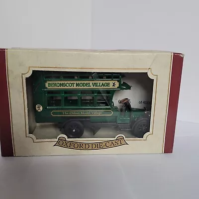 Oxford Diecast Bekonscot Model Village Open Top Bus Limited Edition Boxed Model • £5