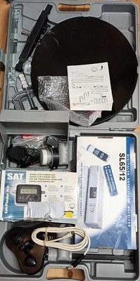 £13 • Buy Caravan Satellite System Portable Camping With Satellite Finder In Carry Case