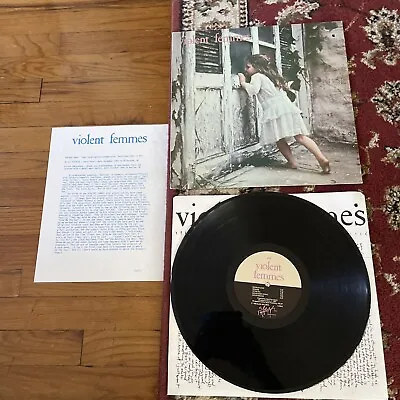 Violent Femmes S/T Debut LP 1983 Slash 1-23845 First Press NM Insert RARE!! • $129.99
