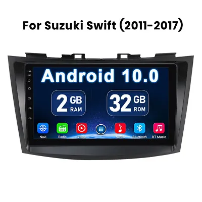 $245.99 • Buy For Suzuki Swift 4 2011-2017 Car Radio Stereo GPS Navi Android Bluetooth Carplay