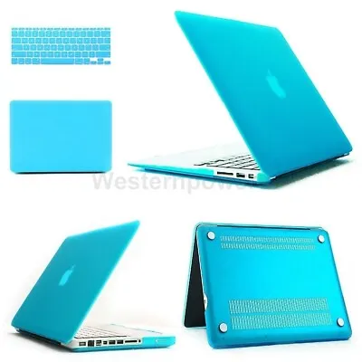 For MacBook Pro 13 Air 13 11 Pro 15 Retina Tiffany Blue Rubberized Case Keyboard • $9.99