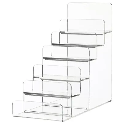  1pc Acrylic Wallet Display Stand Purse Organizer Multi-layer Wallet Storage • £20.68