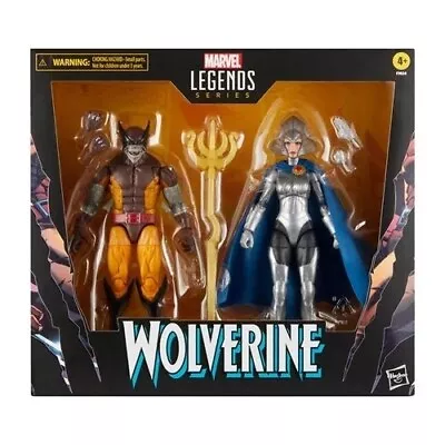 Marvel Legends Wolverine 50th Anniversary 6  Wolverine Vs Lilandra Neramani 2 Pk • £52.99