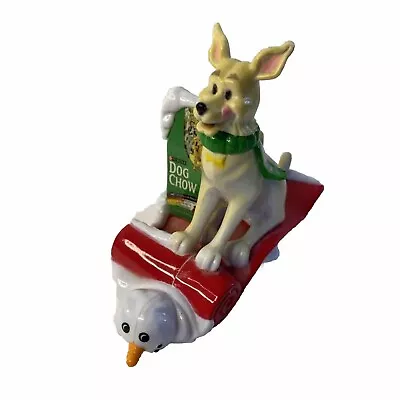 Christmas Ornament 2008 Marley And Me Purina Dog Chow Advertising Plastic 3.5  L • $8