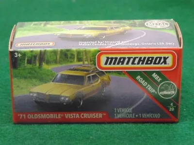 1971 Oldsmobile Vista Cruiser * Matchbox * Power Grab • $3.29