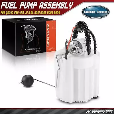 Fuel Pump Assembly For Volvo S60 V70 L5 2.4L 2001 2002 2003 2004 W/ Steel Tank • $50.69