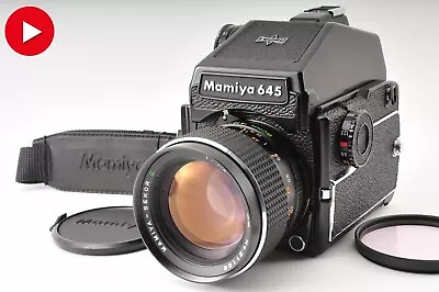 🎦[N MINT] Mamiya M645 1000S Film Camera AE Prism Finder C 80mm F1.9 Lens JAPAN • $599.99