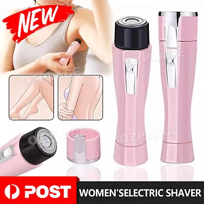 Women’s Facial Electric Shaver Hair Remover Trimmer Body Face Leg Bikini Armpit • $10.95