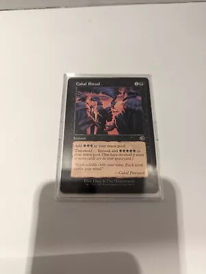 MTG Cabal Ritual Torment Series • $1.99