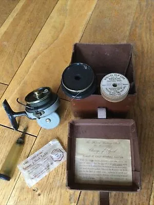 Vintage Boxed Helical Threadline Fishing Reel + Accessories. • $112.05