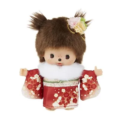 Sekiguchi Monchhichi Bebichhichi Kimono Plush Doll Stuffed Toy 223152 • $28.17