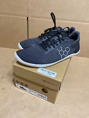 Vivobarefoot  Geo Racer II  Mens Obsidian Textile 302051-01 EU42 • $72.25