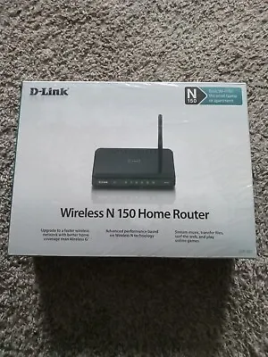 D-Link N150 Home 150 Mbps 4-Port 10/100 Wireless N Router (DIR-601) SEALED • $20