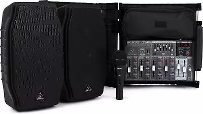 Behringer Europort PPA200 5-channel Portable PA System • $349