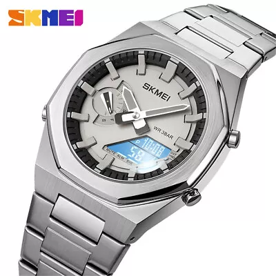 SKMEI Men Watch Luxury Military Wristwatch LED Digital Quartz Sport Watches Male • $22.70