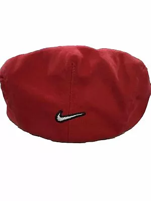 1990's Nike White Tag Cherry Red Beret Vintage Nike • $30