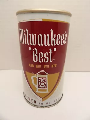 Milwaukees Best Straight Steel Pull Tab Beer Can #94-35-b Wide Seam • $26