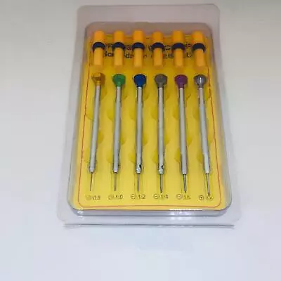 6pc Steel Precision Screwdriver Watch Jewelry With Blade Watchmakers Tools • $22.37