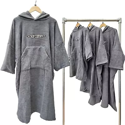 £20.99 • Buy SUP Conwy Towel Changing Robe Kids Poncho Towelling Bath Beach Hooded Swimming