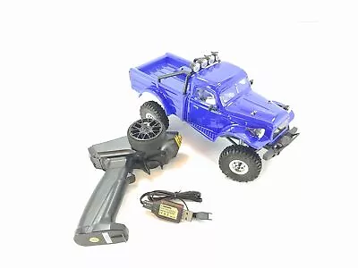 HobbyPlus CR-18 Harvest 1/18 RTR Scale Mini Crawler (Blue) RTR • $96.49