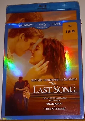 The Last Song (Blu-Ray + DVD 2010) With Slipcover Miley Cyrus Liam Hemsworth • $4