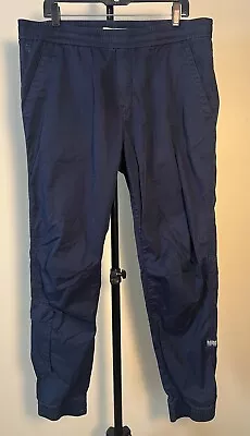 G Star RAW $190 Blue Chino Relaxed Cuffed Stretch Trainer Pants Sz 38x32 XL • $19.89