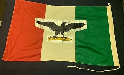 WW2 Type Mussolini Italian Facist Flag Stamped 1944 Repro?? • $110