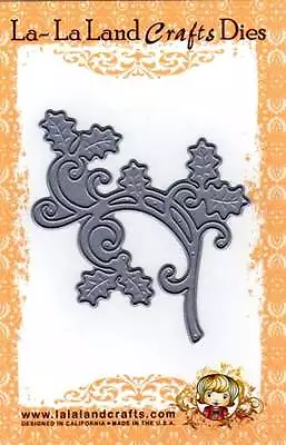 £3.50 • Buy CLOSING DOWN SALE -  La La Land Cutting Die - Holly Flourish New