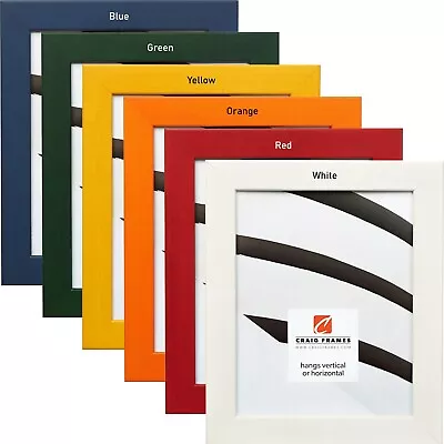 Craig Frames Colori 125 Modern 1.25  Picture Frame Poster Frame Various Colors • $32.99