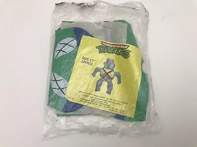 Vintage 1989 TMNT Ninja Turtles Leonardo Inflatable Figure 17  Carnival Toy • $27.99