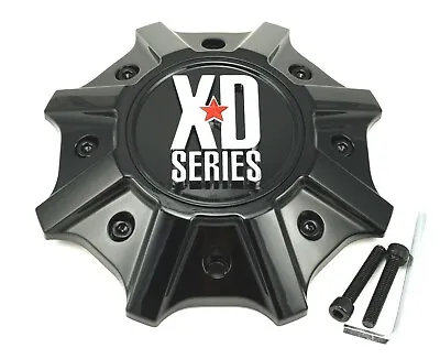 NEW KMC XD Series Wheel Center Cap Gloss Black 5/6/8 Lug XD825 XD202 Buck 25   • $35