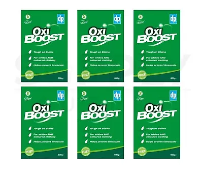 £19.99 • Buy 6 X Dri-Pak  600g Clean & Natural Oxi Boost Stain Limescale Remover Laundry Aid