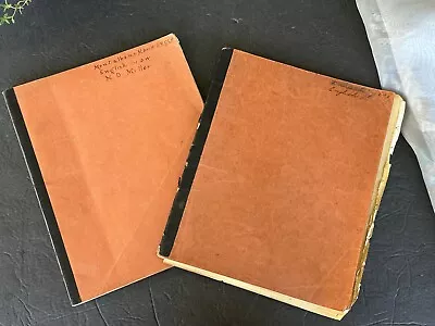 VINTAGE Handwritten School Notebooks 1930s Passaic New Jersey • $39.95