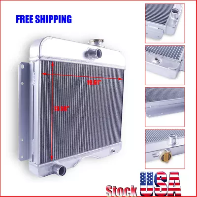 3Row Radiator For 1946-58 Jeep Willys CJ3 CJ5 CJ6 DJ3 / 1956-64 Jeep Truck Base • $319