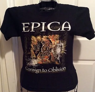 Epica Consign To Oblivion RARE Concert T-shirt 2005 • $22.50