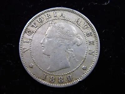 JAMAICA 1/2 Penny 1889 Queen Victoria British Island 1462# Money Coin • $13.90