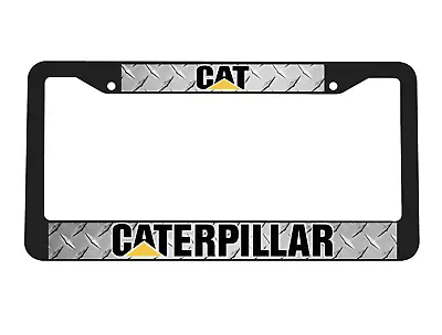 Caterpillar CAT Construction Work Heavy Machinery License Plate Frame NEW • $10.99