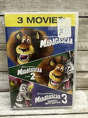 Madagascar/Escape 2 Africa/Europe's Most Wanted NEW 3 DVD Collection Ben Stiller • $15.95