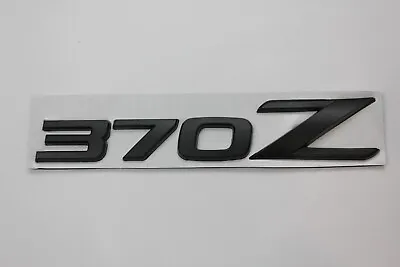 370Z Matte Black Boot Badge Emblem Sticker For Nissan Fairlady Z34 2008 - 2021 • $16