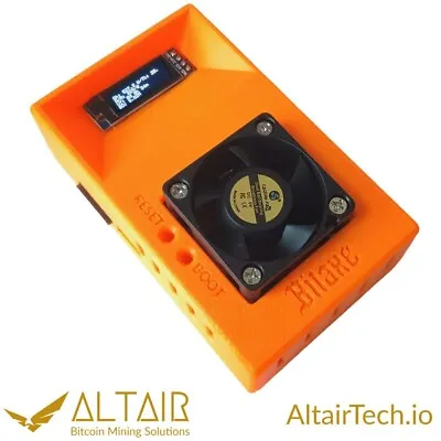 AltairTech.io Bitaxe Ultra 204 BM1366 Bitcoin Miner With AxeSheath Case & PSU • $402.57