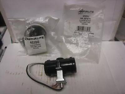 $16.99 • Buy 2 Servalite 4020U TWO LITE CLUSTER SOCKET WITH 10  WIRE LEADS  LAMP PART 397670