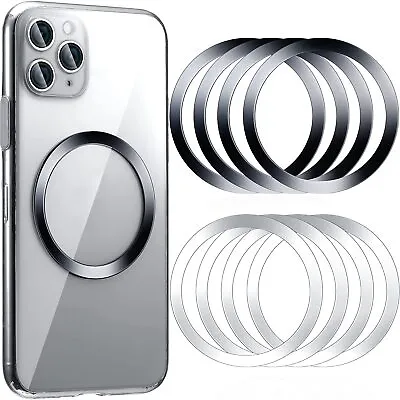 $2.99 • Buy Magnetic Metal Plate Ring For Magsafe Wireless Charger Iron Sheet Sticker IPhone