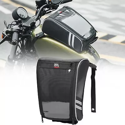 KEMIMOTO Motorcycle Tank Bag With Waterproof Cover ￼ • $35