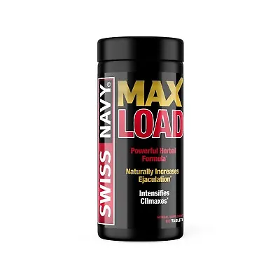 NEW Max Load Pills Bottle 60 Count Increases Male Ejaculate Cum More • $29.99