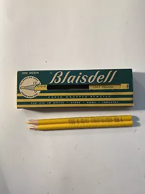 Vintage Blaisdell Pencils With Box • $11.99